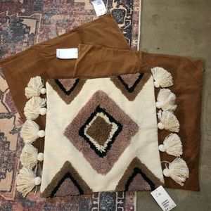 H&M Throw Pillow Covers Lot of 3